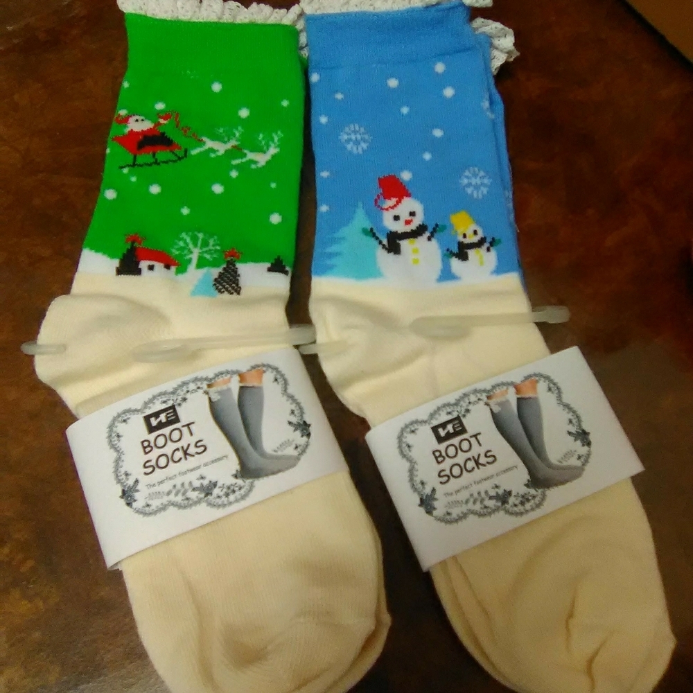 Christmas Socks booties